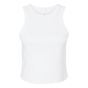 Womens/Ladies Tank Top / Solid White
